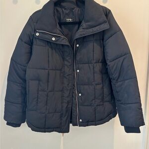 Abercrombie YPB Women's Black Puffer Jacket M